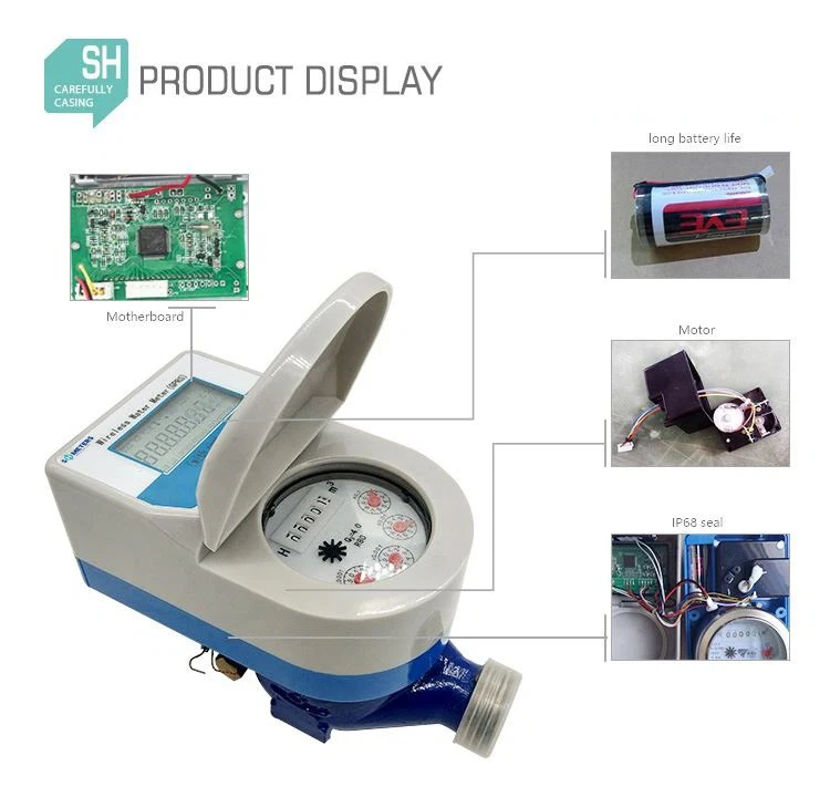 gprs water meter dispaly