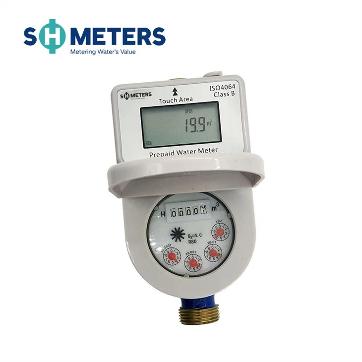 1 Inch Prepaid Ic Card Smart Water Meter