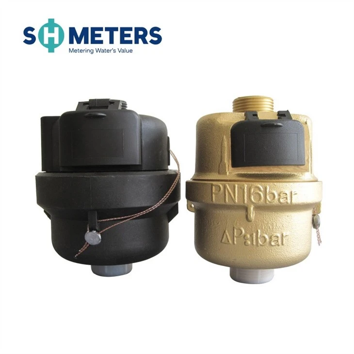 3/4 Inch Brass Body Volumetric Water Flow Meter Class C R160