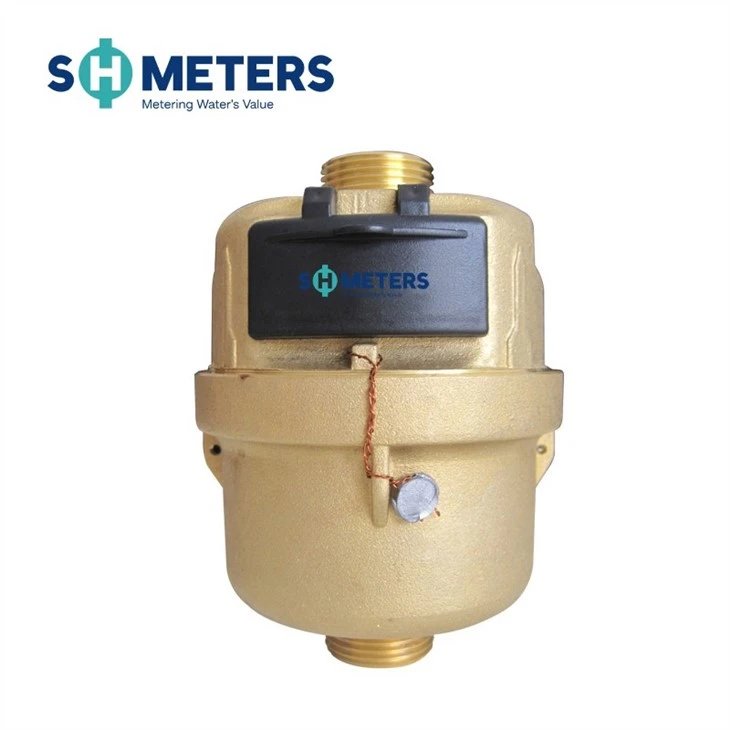 3/4 Inch Brass Body Volumetric Water Flow Meter Class C R160