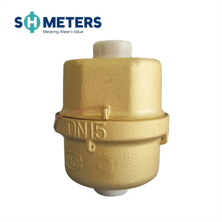 3/4 Inch Brass Body Volumetric Water Flow Meter Class C R160