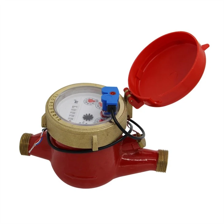 Class C Multi Jet Dry Type Flow Pulse Hot Water Meter