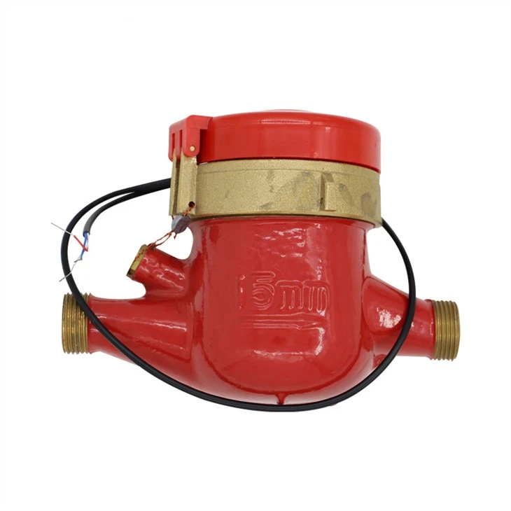Class C Multi Jet Dry Type Flow Pulse Hot Water Meter