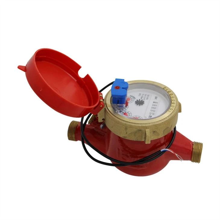 Class C Multi Jet Dry Type Flow Pulse Hot Water Meter