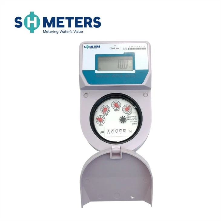 DN15 IC Card Prepaid Water Meters For Residential DN15 IC Card Prepaid Water Meters For Residential