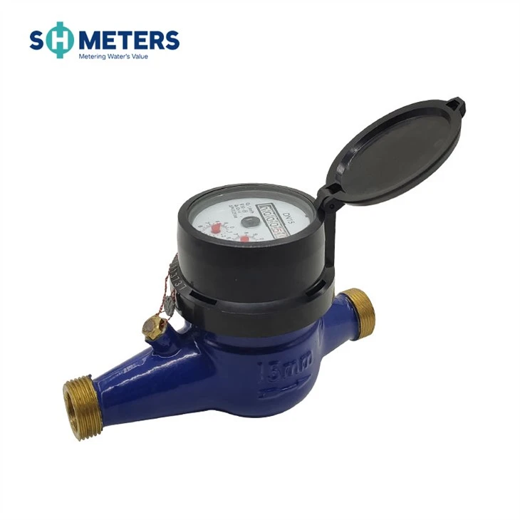 Plastic Case Bell Multi Jet Water Meter Dry Type Vane Wheel Plastic Case Bell Multi Jet Water Meter Dry Type Vane Wheel