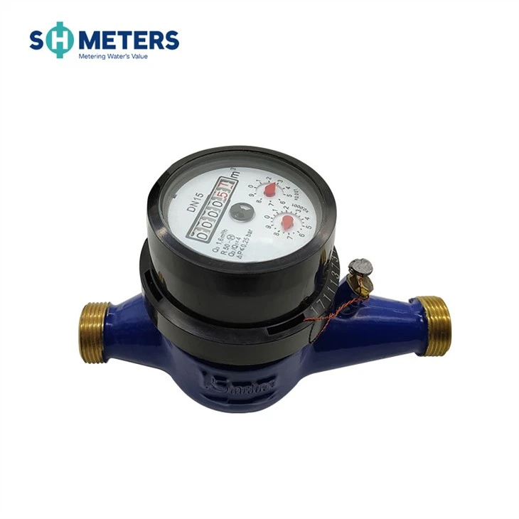 Plastic Case Bell Multi Jet Water Meter Dry Type Vane Wheel Plastic Case Bell Multi Jet Water Meter Dry Type Vane Wheel