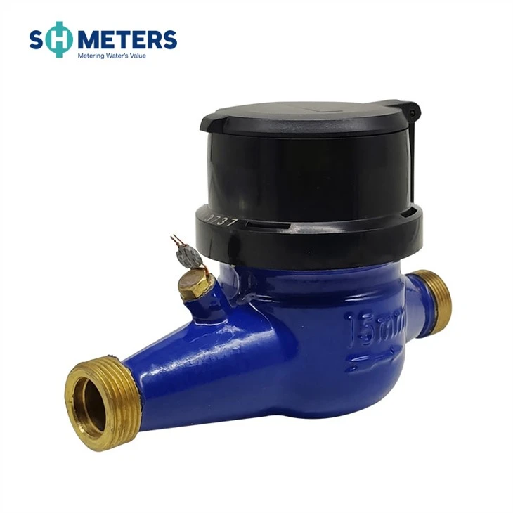 Vỏ nhựa Bell Multi Jet Water Meter Dry Type Vane Wheel