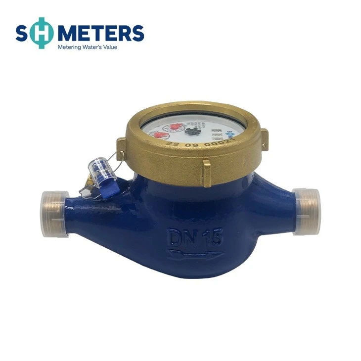 R200 Multi Jet Water Meter Brass Body Dry Type Water Meter R200 Multi Jet Water Meter Brass Body Dry Type Water Meter
