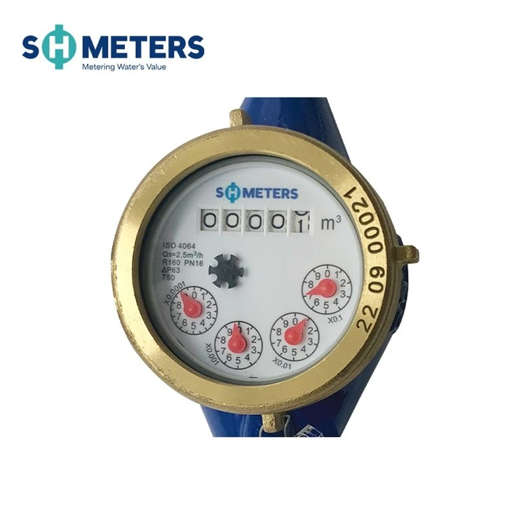 R200 Multi Jet Water Meter Brass Body Dry Type Water Meter R200 Multi Jet Water Meter Brass Body Dry Type Water Meter