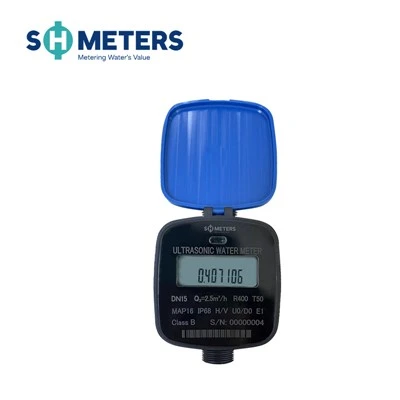 Đồng hồ đo nước siêu âm kỹ thuật số Thân nhựa Máy đo nước siêu âm R400